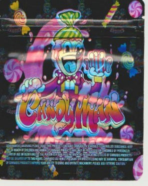 1/8 OZ - MYLAR BAGS (50 CT) - "CANDYMAN"