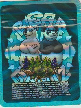 1/8 OZ - MYLAR BAGS (50 CT) - "BEAR GROWZ"