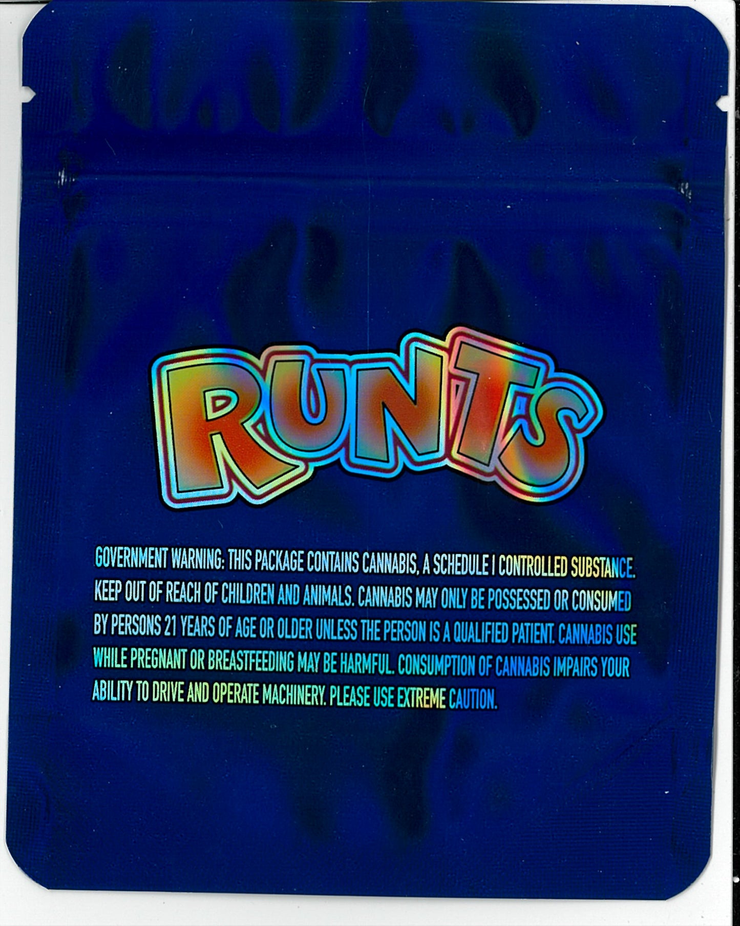 1/8 OZ - MYLAR BAGS (100 CT) - "HAWAIIAN RUNTS"