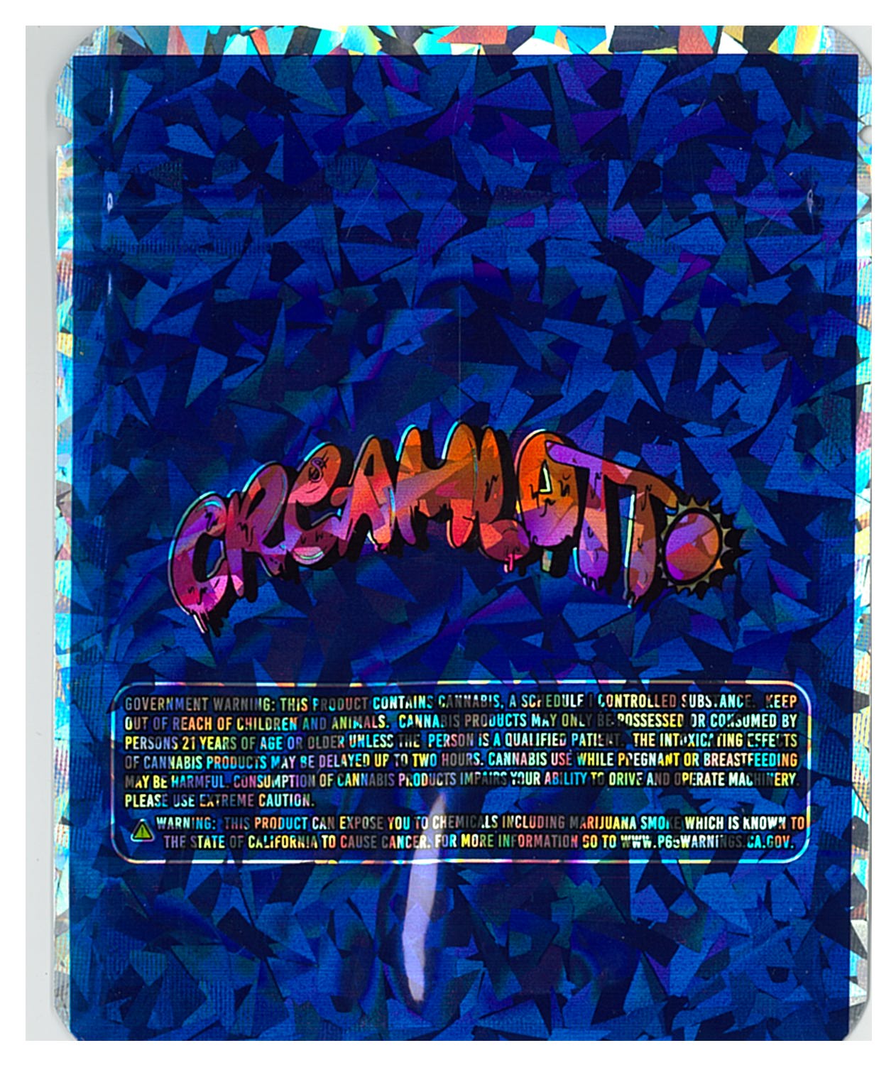 1/8 OZ - MYLAR BAGS (100 CT) - "CREAMLOTTO"