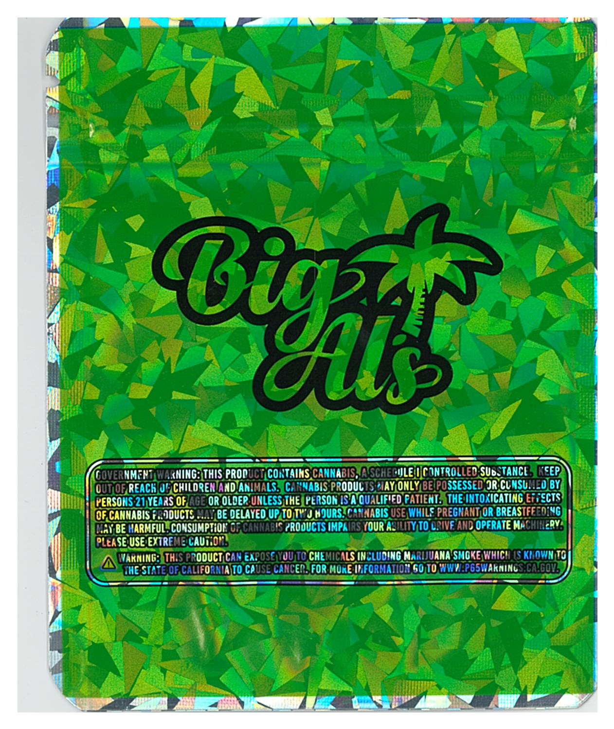 1/8 OZ - MYLAR BAGS (100 CT) - "ZUPER PLUSHERS"