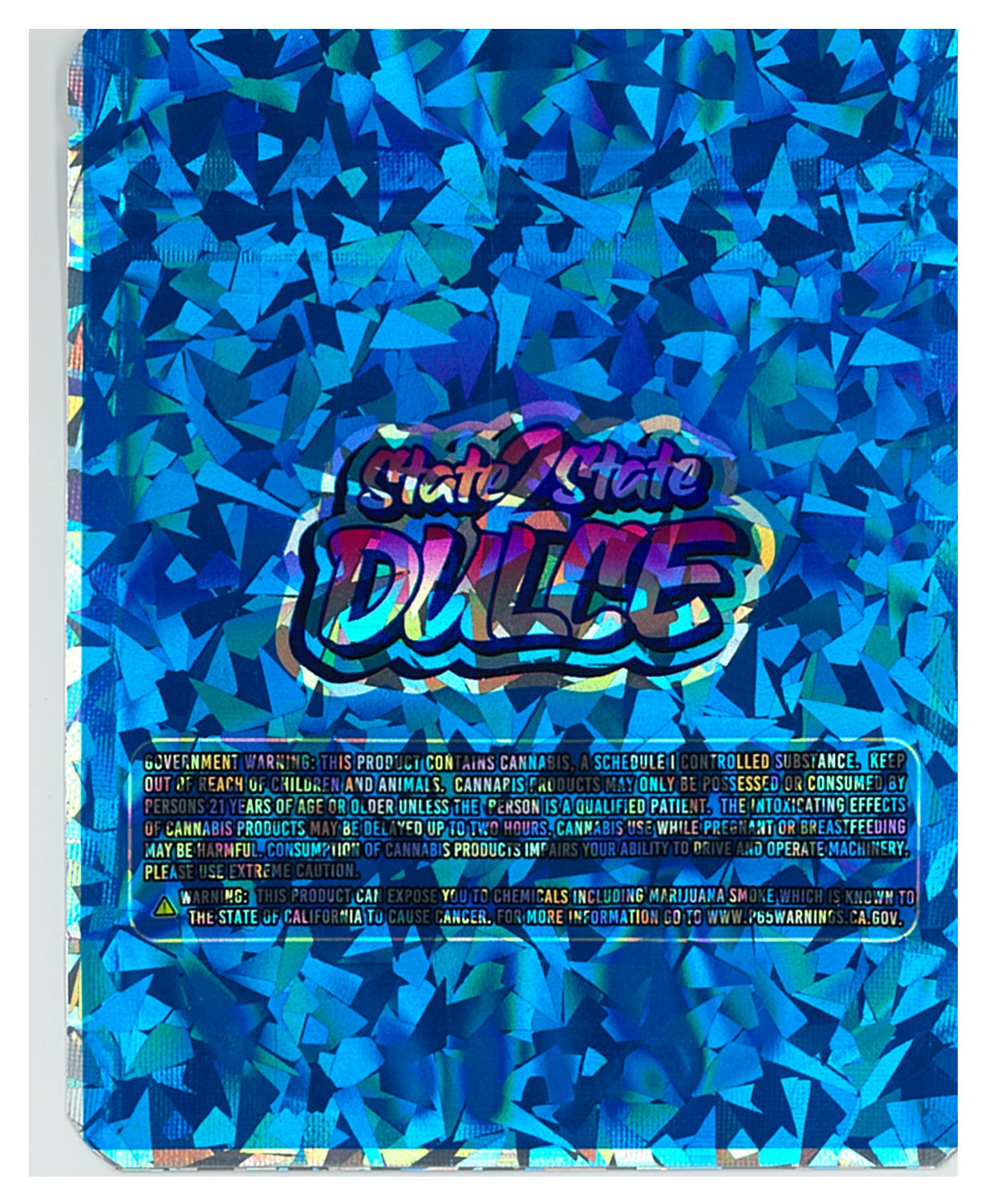 1/8 OZ - MYLAR BAGS (100 CT) - "STATE 2 STATE DULCE"