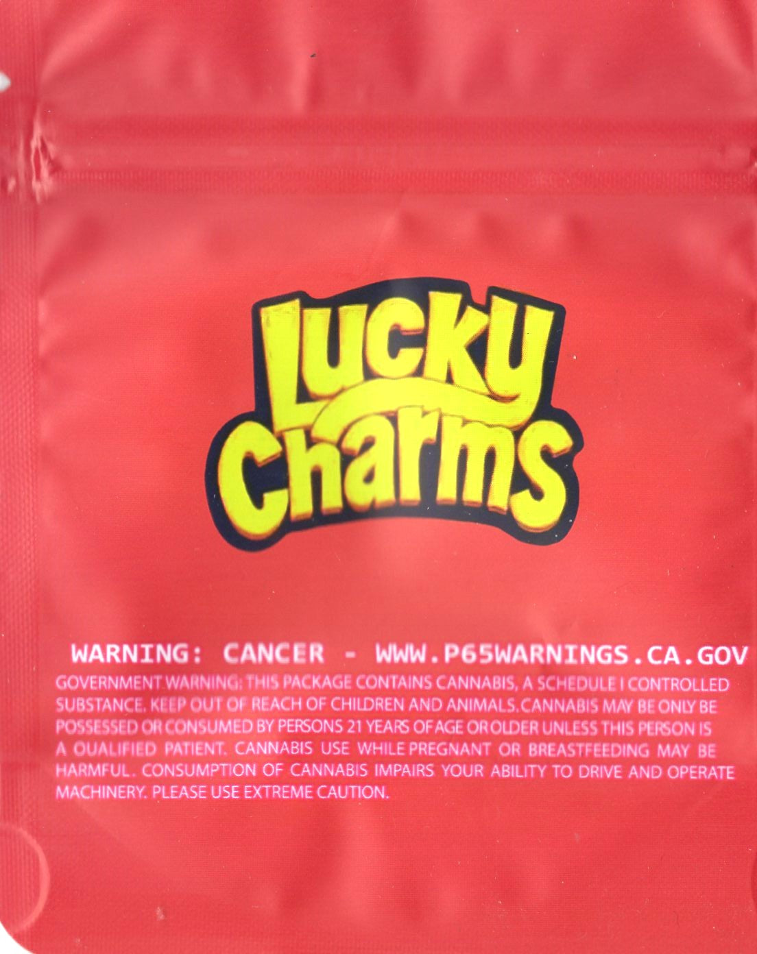 1/8 OZ - MYLAR BAGS (100 CT) - "LUCKY CHARMS"