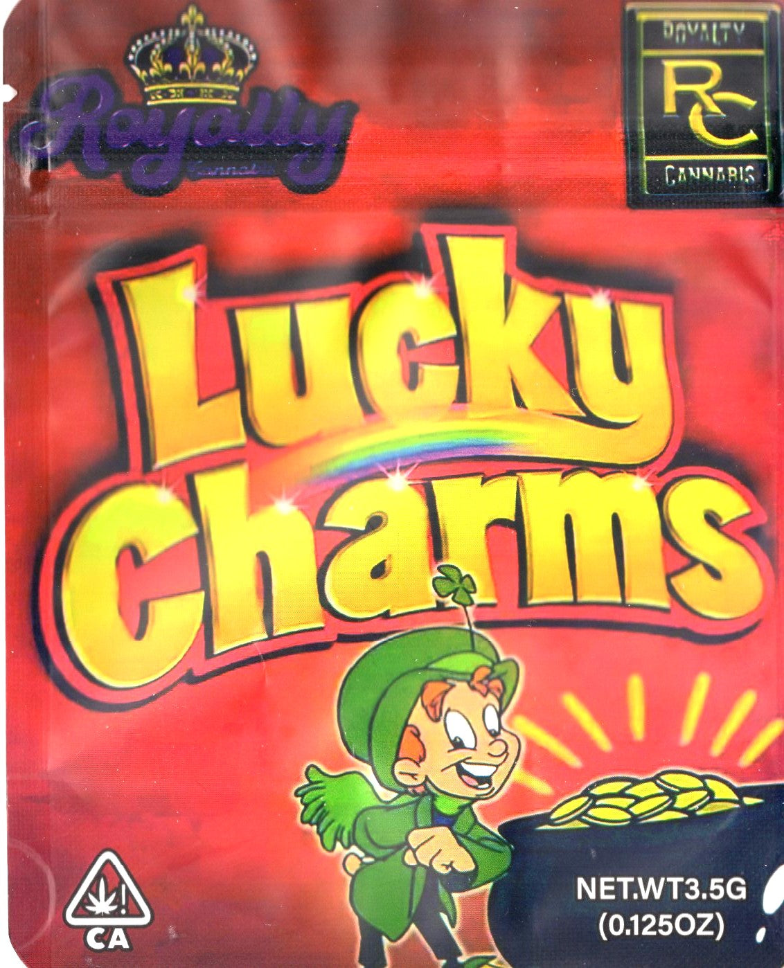 1/8 OZ - MYLAR BAGS (100 CT) - "LUCKY CHARMS"