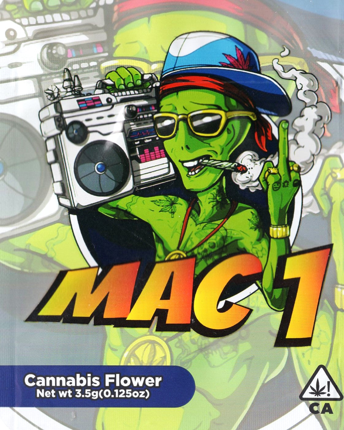 1/8 OZ - MYLAR BAGS (100 CT) - "MAC 1"