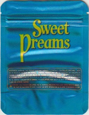 1/8 OZ -  MYLAR BAGS (50  CT) - "SWEET DREAMS"