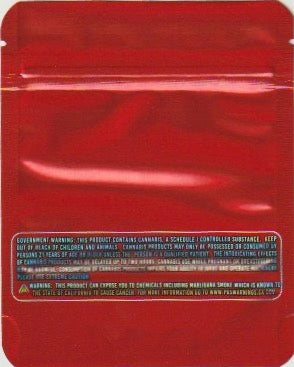 1/8 OZ -  MYLAR BAGS (50  CT) - "SMOKE BOX GUMBO"