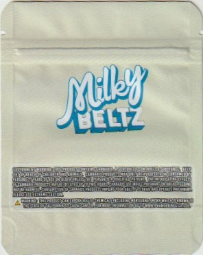 1/8 OZ -  MYLAR BAGS (50  CT) - "MILKY BELTZ"