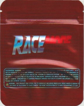1/8 OZ -  MYLAR BAGS (50  CT) - "RACE MODE"