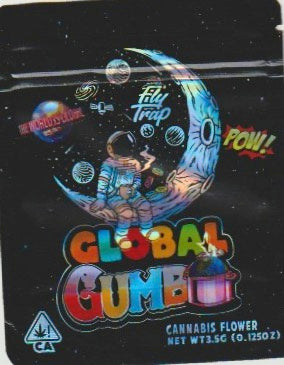 1/8 OZ -  MYLAR BAGS (50 CT) - "GLOBAL GUMBO"