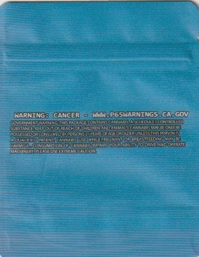 1/8 OZ -  MYLAR BAGS (50 CT) - "BUBBLE GUMMY"