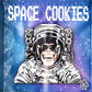 1/8 OZ -  MYLAR BAGS (100 CT) - "SPACE COOKIES"